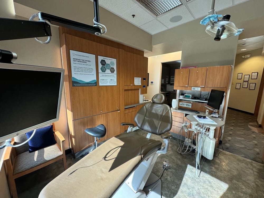 Happy woman outdoors - Dentist in Bonney Lake WA